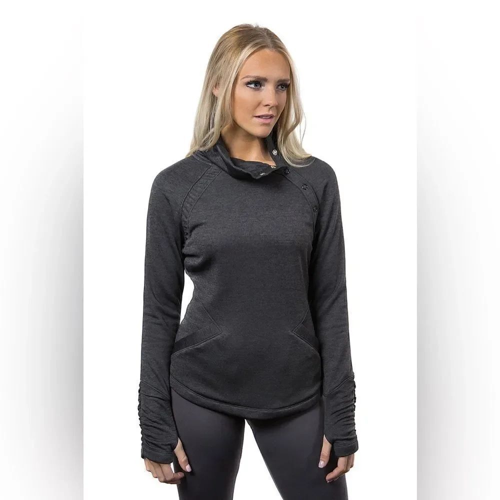 Ryka | Chill Chaser Pullover in Heather plum | size large